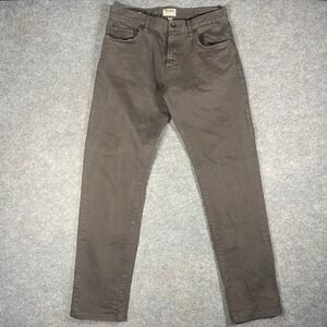 Todd Snyder Slim Fit 5-Pocket Stretch Chino Pants Men's 30x32 Brown